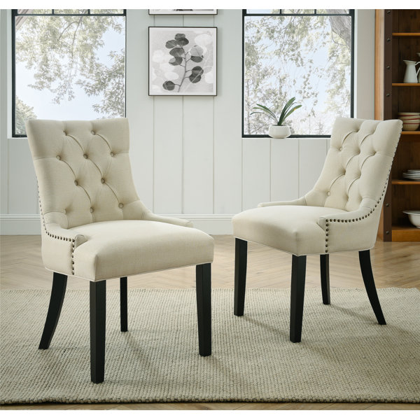 Upholstered-dining-end-chairs | Wayfair